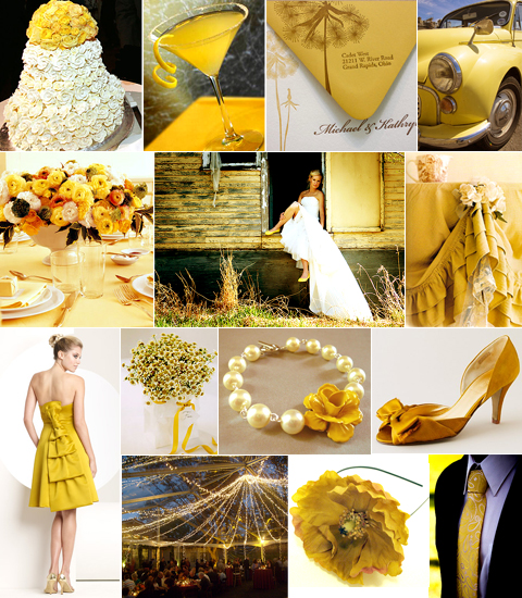 Mustard Yellow Wedding