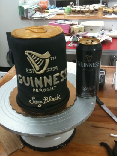 Now that's a man's cake