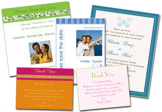 WedShare allows you to design your own e-Stationery, including thank-you cards. A record of sent correspondence is automatically added to guests' profiles
