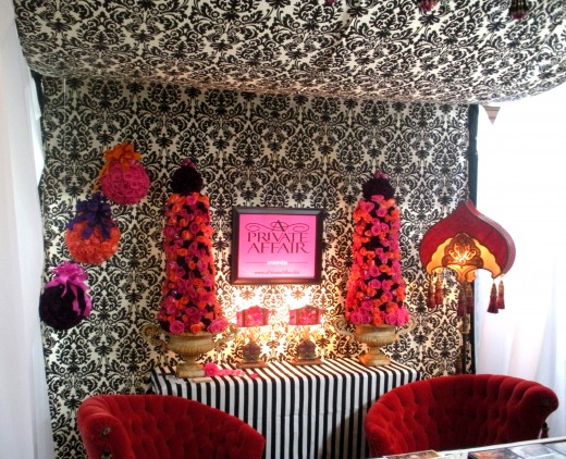 Chic booths aplenty, including this one by A Private Affair Events