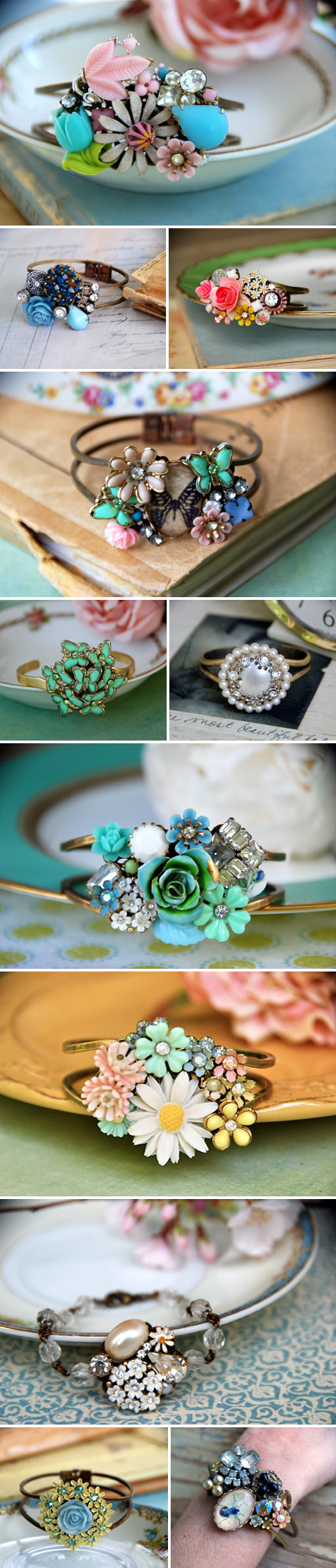 unique-bridal-vintage-bracelets